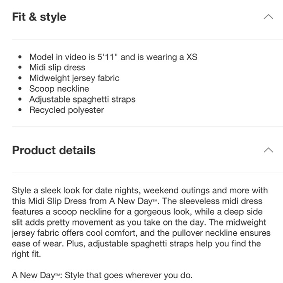 Asymmetrical Midi Slip Dress - Picture 4 of 4